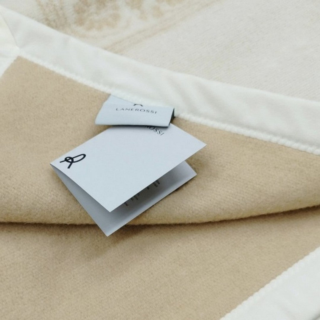 Lanerossi Coperta 100% Pura Lana Vergine Lanerossi Provenzale 210x180