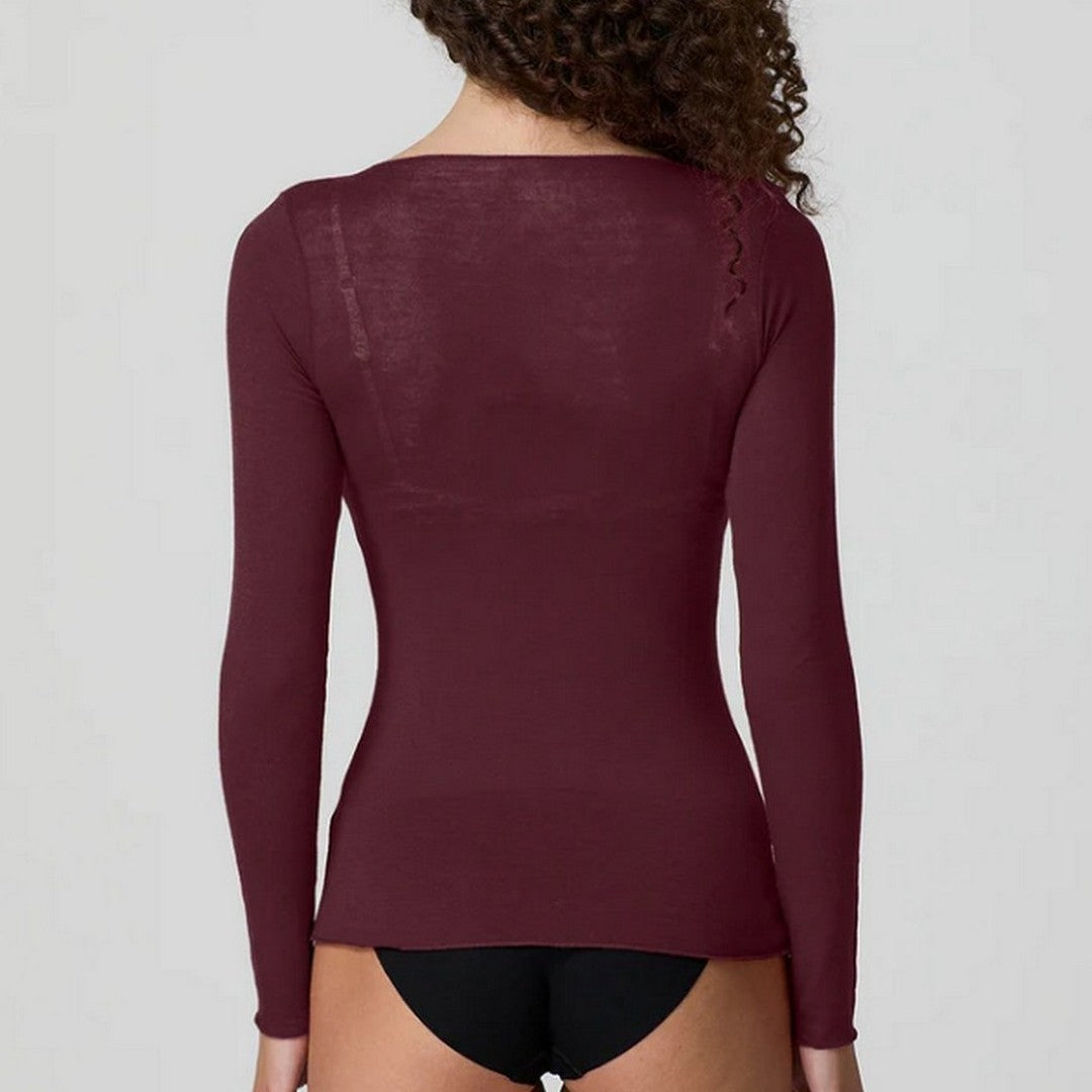 Jadea Donna Maglia scollo a barca con cashmere