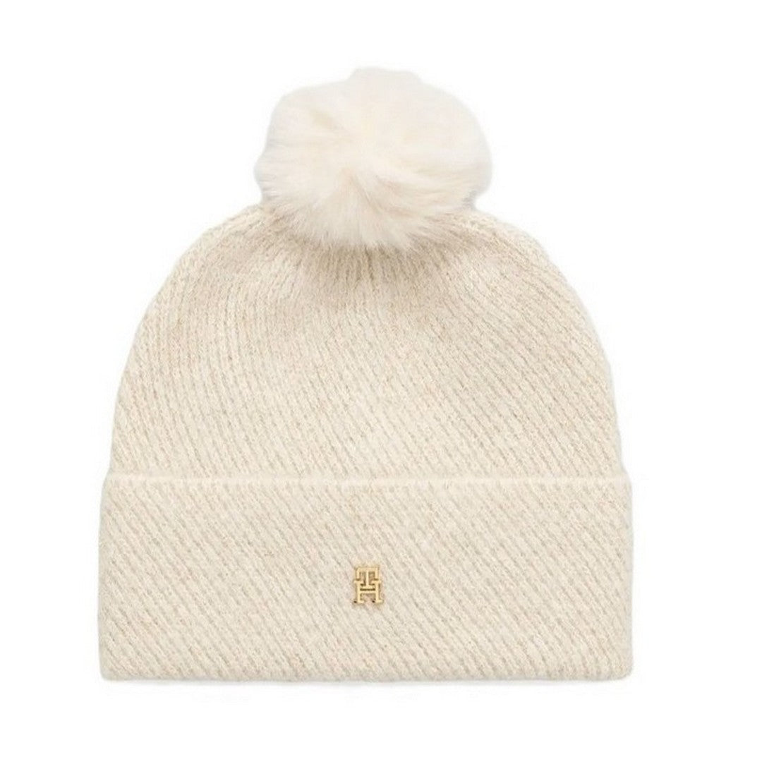 Tommy Hilfiger Cappello Donna Pom Pom Beanie AW0AW17855 YAB