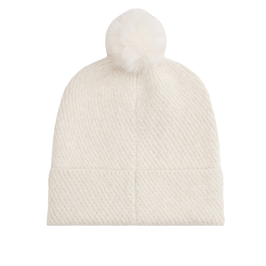 Tommy Hilfiger Cappello Donna Pom Pom Beanie AW0AW17855 YAB
