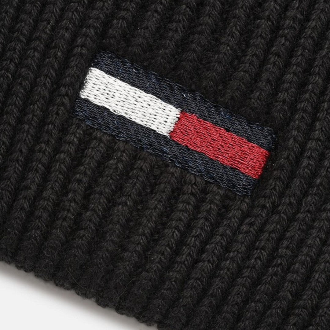 Tommy Hilfiger Cappello Donna TWJ Elongate Flag Beanie AW0AW16777 BDS