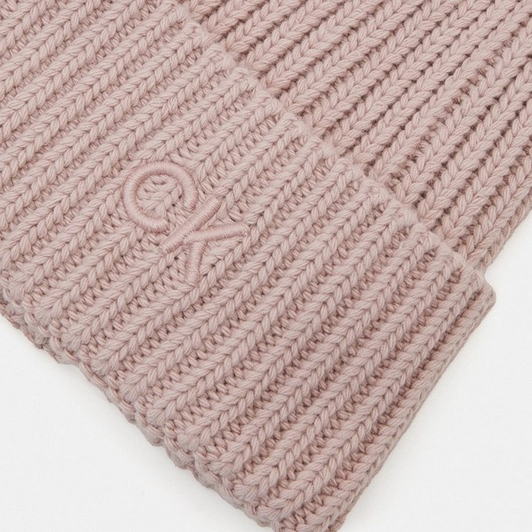 Calvin Klein Cappello Donna Cotton Rib con risvolto K60K612033 PE1