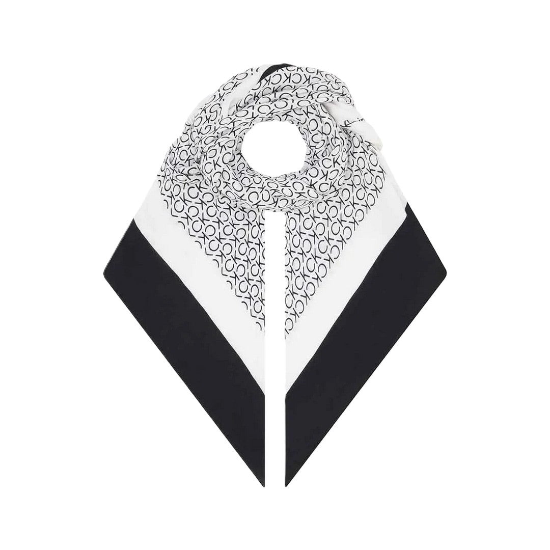 Calvin Klein Foulard Donna Logo All Over K60K612706 BDS