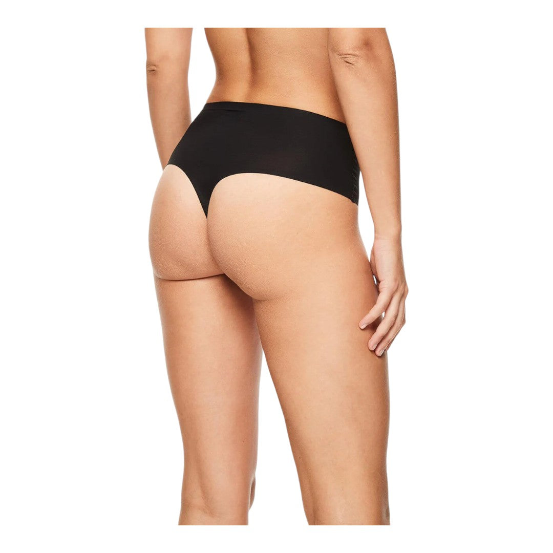 Chantelle Perizoma Donna Soft Stretch High Waist Thong Retrò Nero - 1069-011