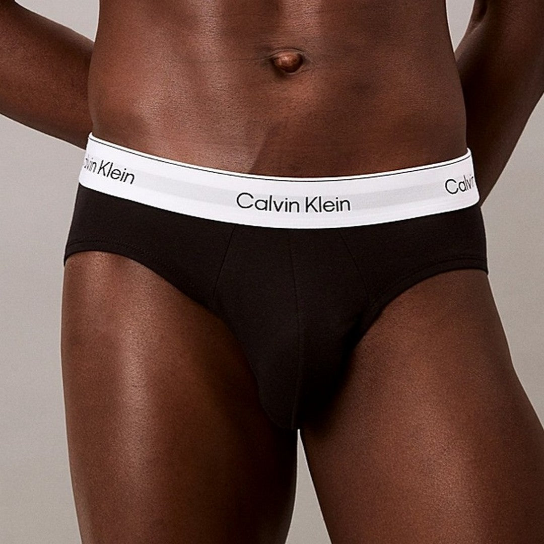 Calvin Klein 3 Pack Slip Uomo Icon Cotton Stretch Infinity Bond LV000NB4388 MP1