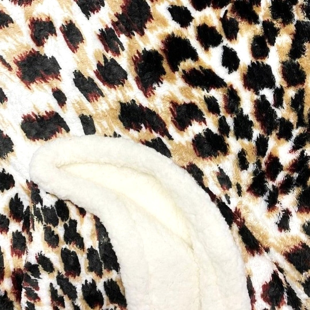 Riviera Plaid Jacquard Jean Animalier con Retro Effetto Lana Morbido e Caldo