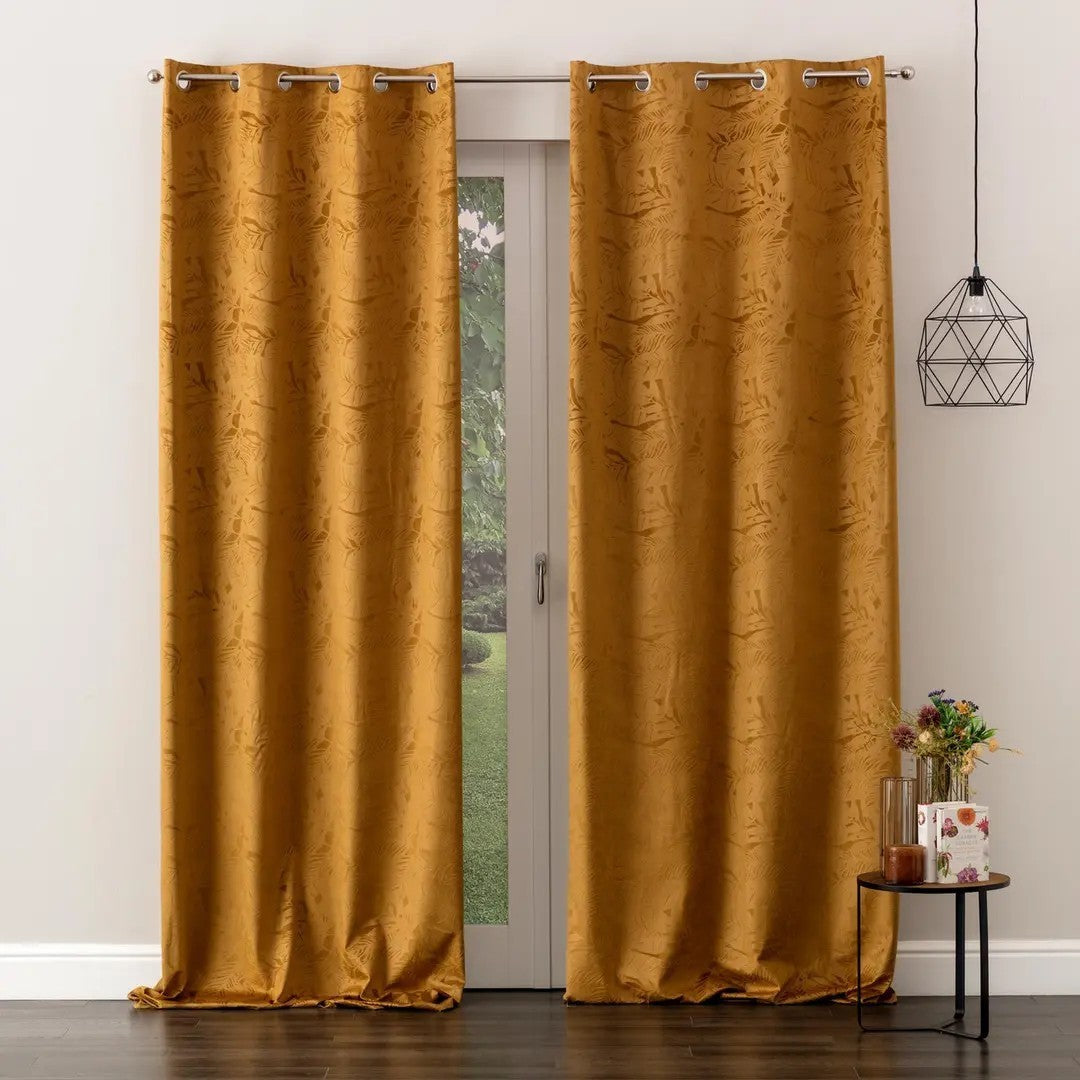 Linea Oro Jungle Pannello Tenda in Velluto