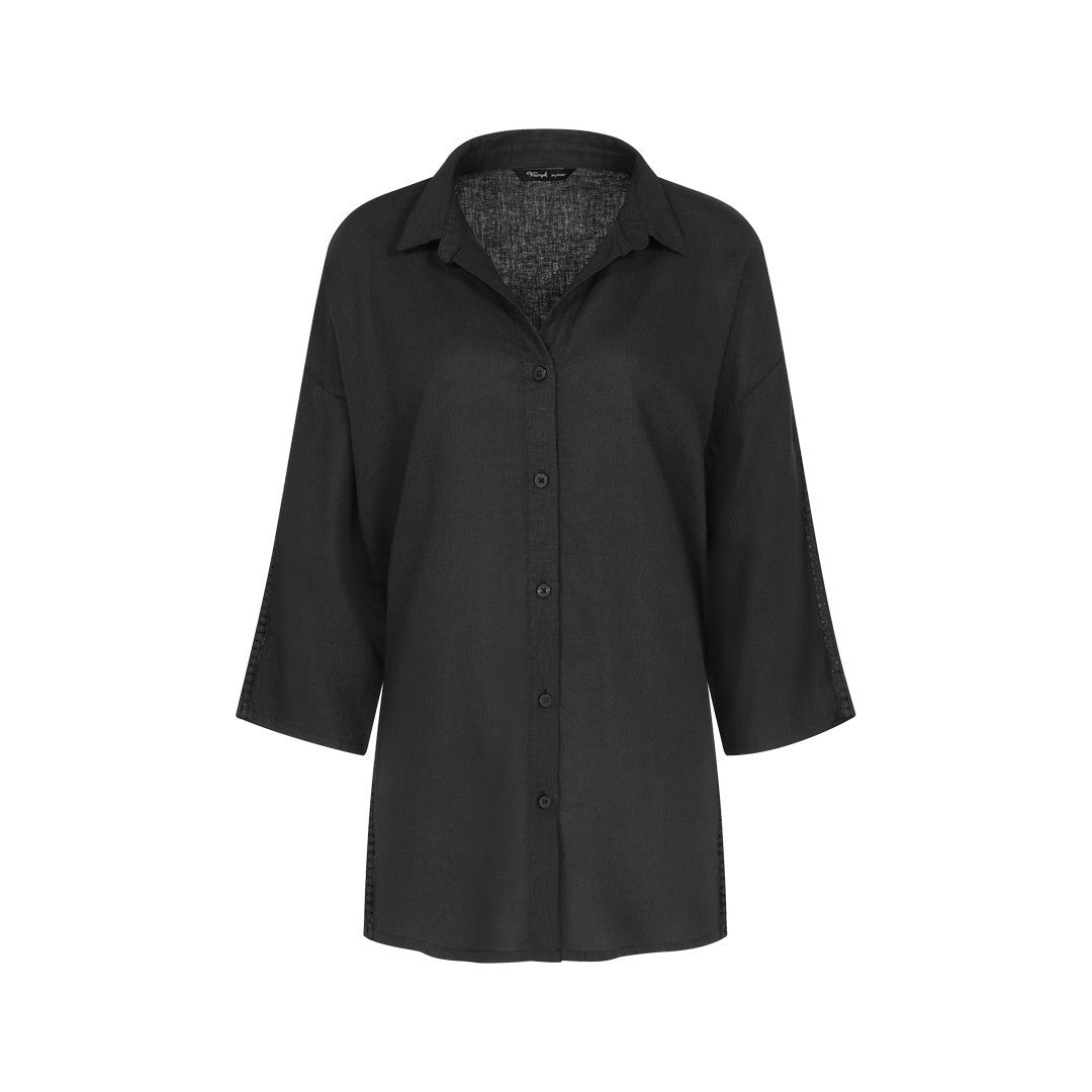 Triumph Beachwear Camicia Donna Lino e Viscosa