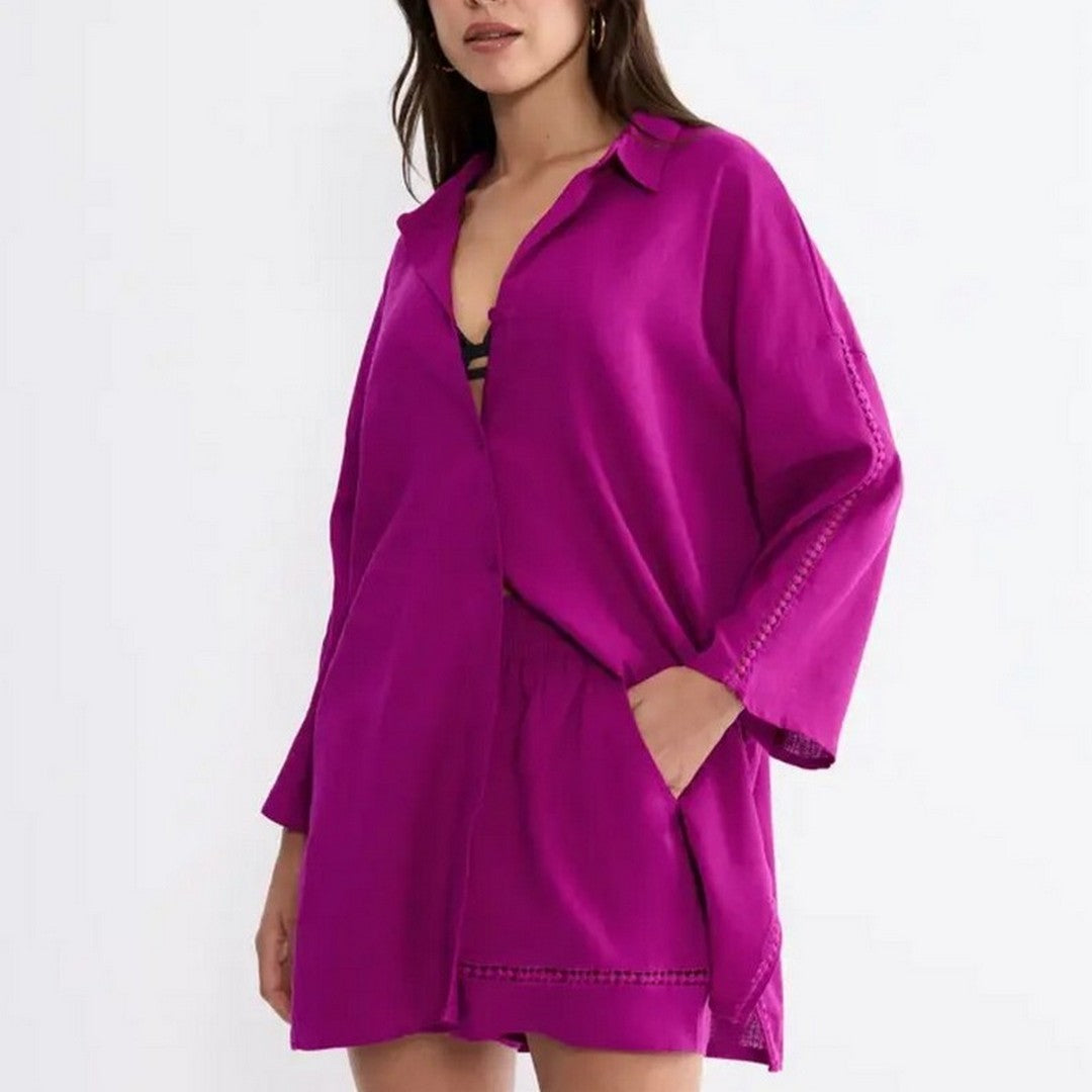 Triumph Beachwear  Camicia Donna Lino e Viscosa