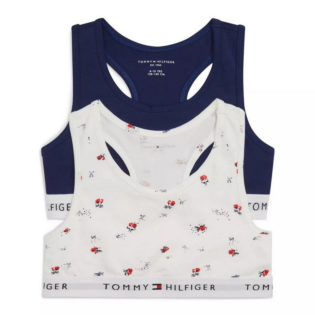 Tommy Hilfiger Kids 2 Pack Bralette Bambina - UG0UG00749-09I