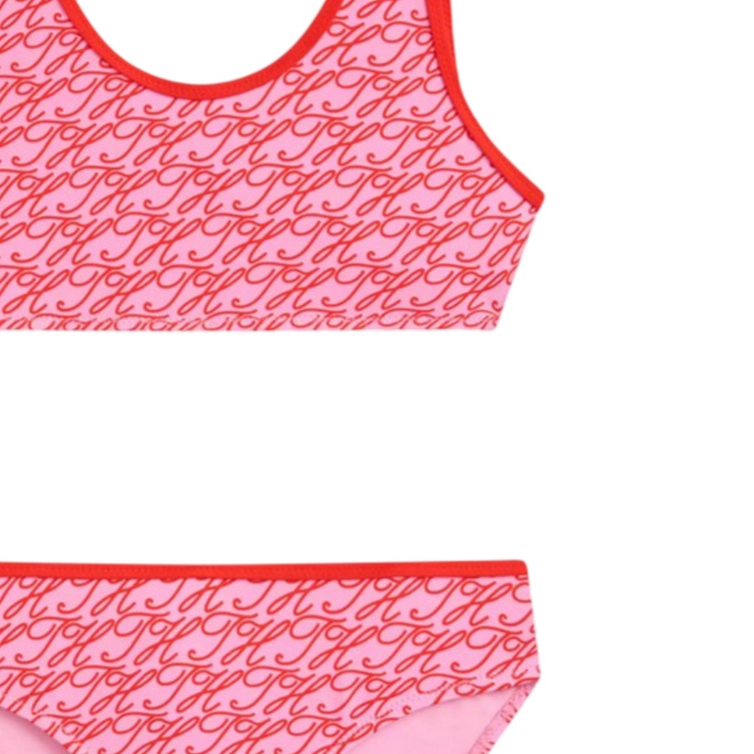 Tommy Hilfiger Kids Bikini Bambina Script All Over - UG0UG00837-0JZ