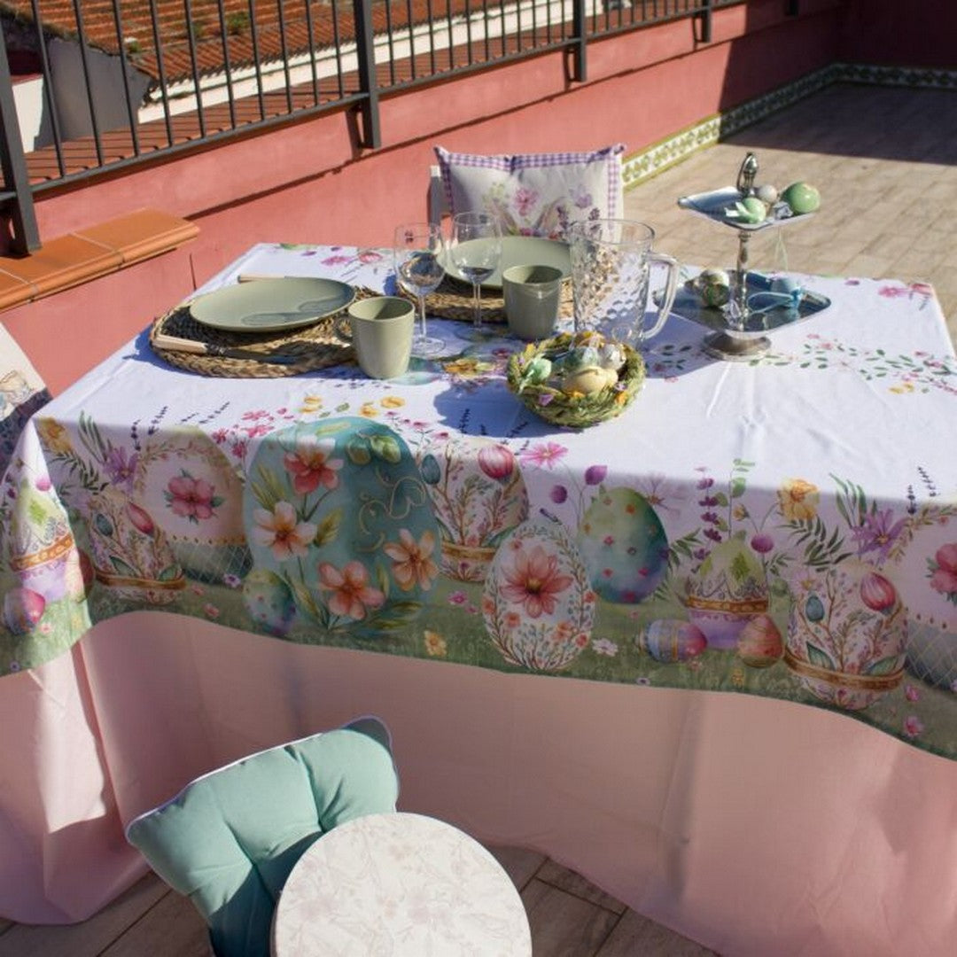 Maestri Cotonieri Home Tovaglia da Tavola in Cotone Gioia