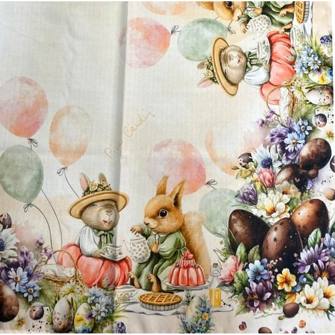 Pierre Cardin Tovaglia da Tavola Alice per 12 Posti Var. Uova