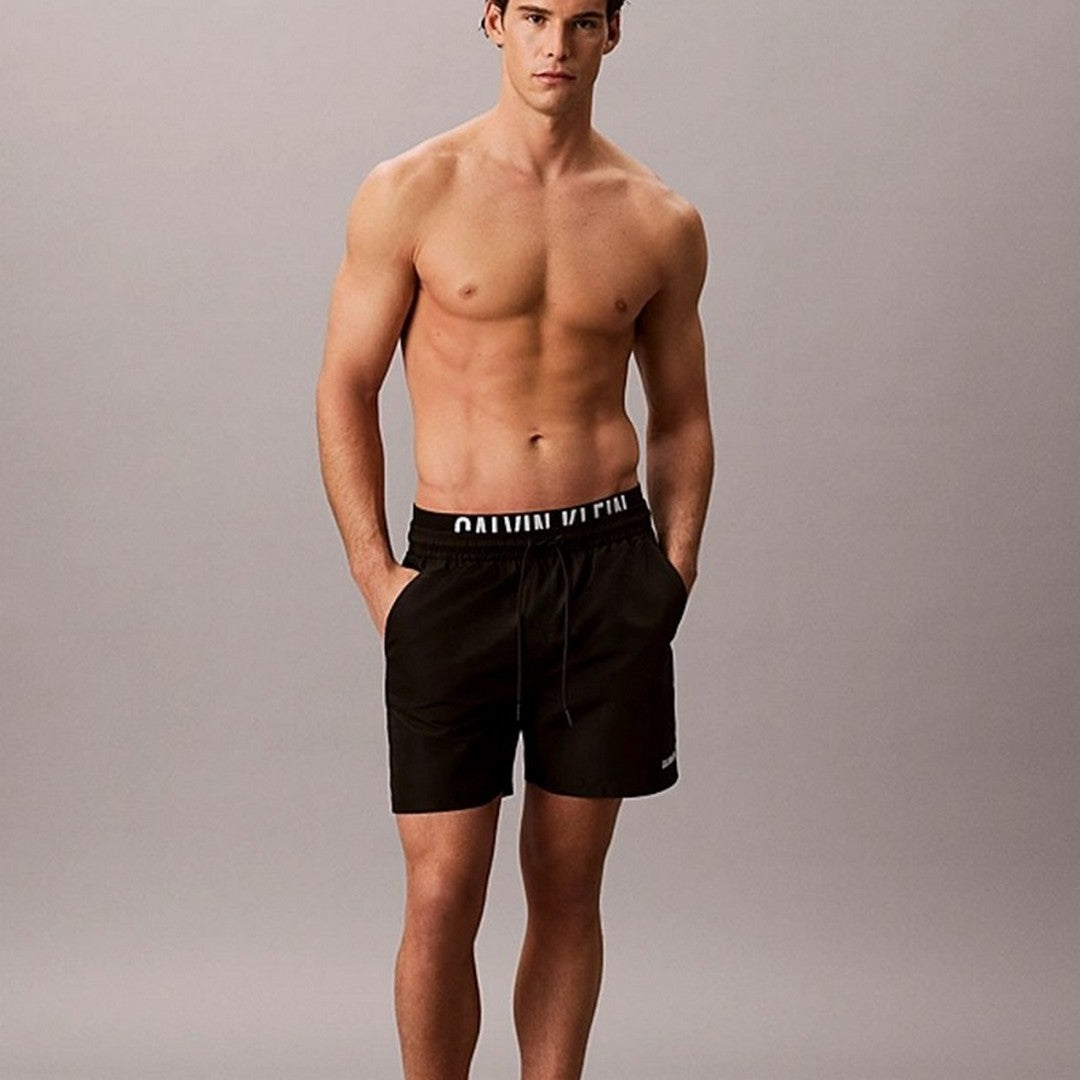 Calvin Klein Beachwear Uomo Costume Pantaloncino Medio - LV00N61015-UB1