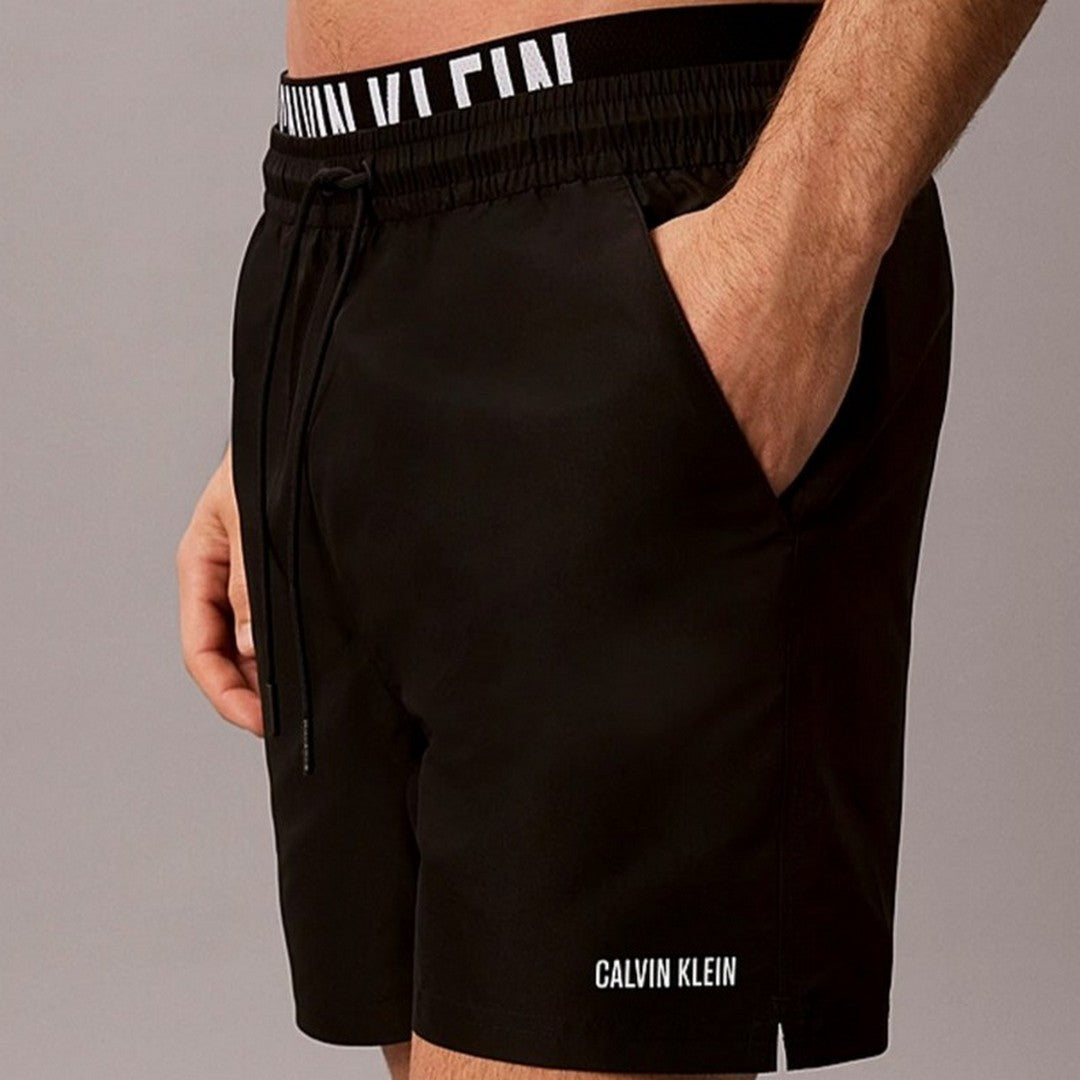 Calvin Klein Beachwear Uomo Costume Pantaloncino Medio - LV00N61015-UB1