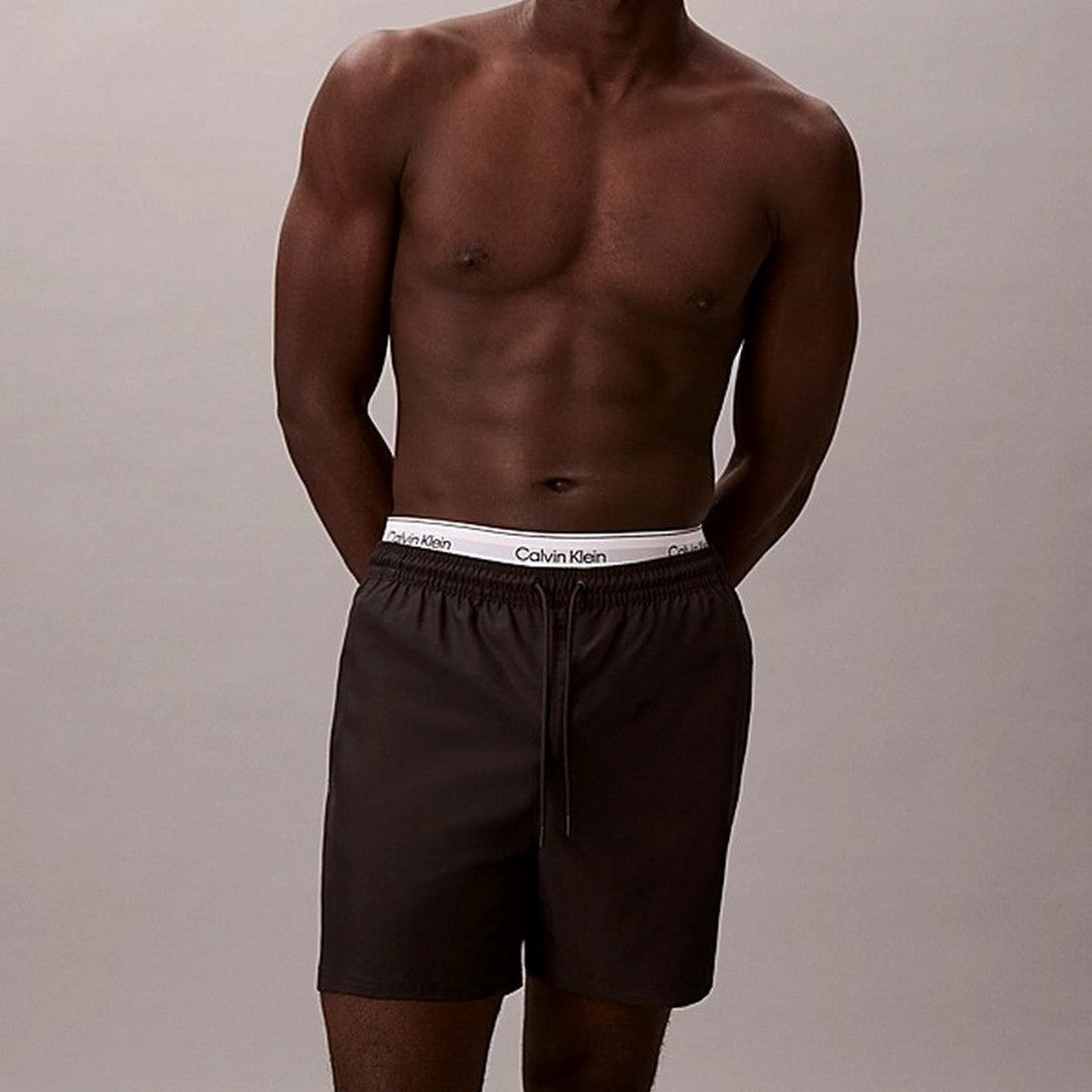 Calvin Klein Beachwear Uomo Costume Pantaloncino Medio - LV00N61023-UB1