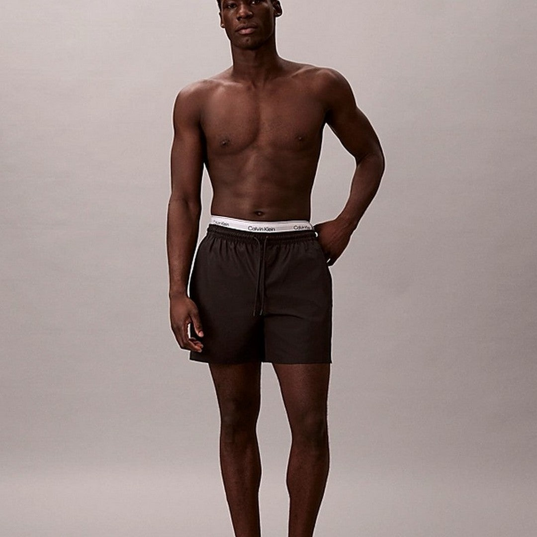 Calvin Klein Beachwear Uomo Costume Pantaloncino Medio - LV00N61023-UB1