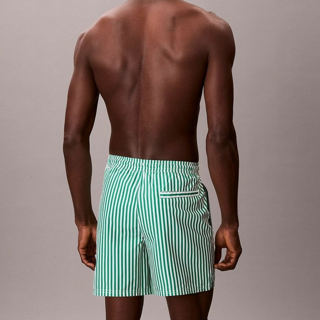 Calvin Klein Beachwear Uomo Costume Pantaloncino Medio - LV00N61045-4ZF