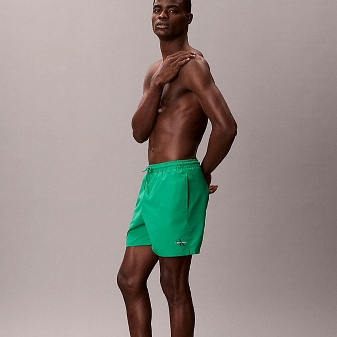 Calvin Klein Beachwear Uomo Costume Pantaloncino Medio - LV00N61045-QCP