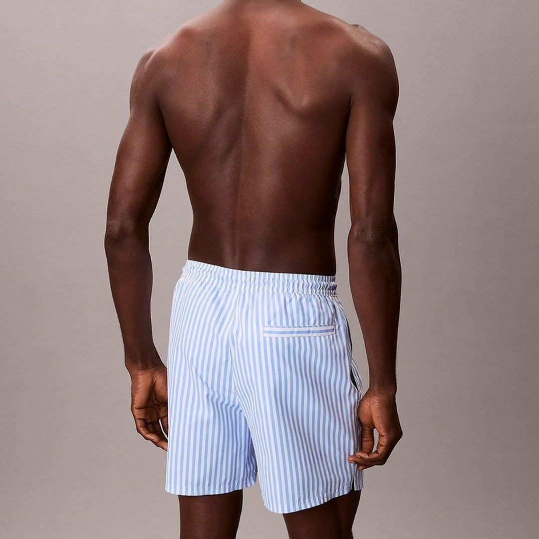 Calvin Klein Beachwear Uomo Costume Pantaloncino Medio - LV00N61045-SNE