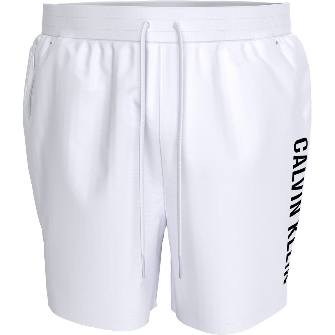 Calvin Klein Beachwear Uomo Costume Pantaloncino Medio - LV00N61047-100