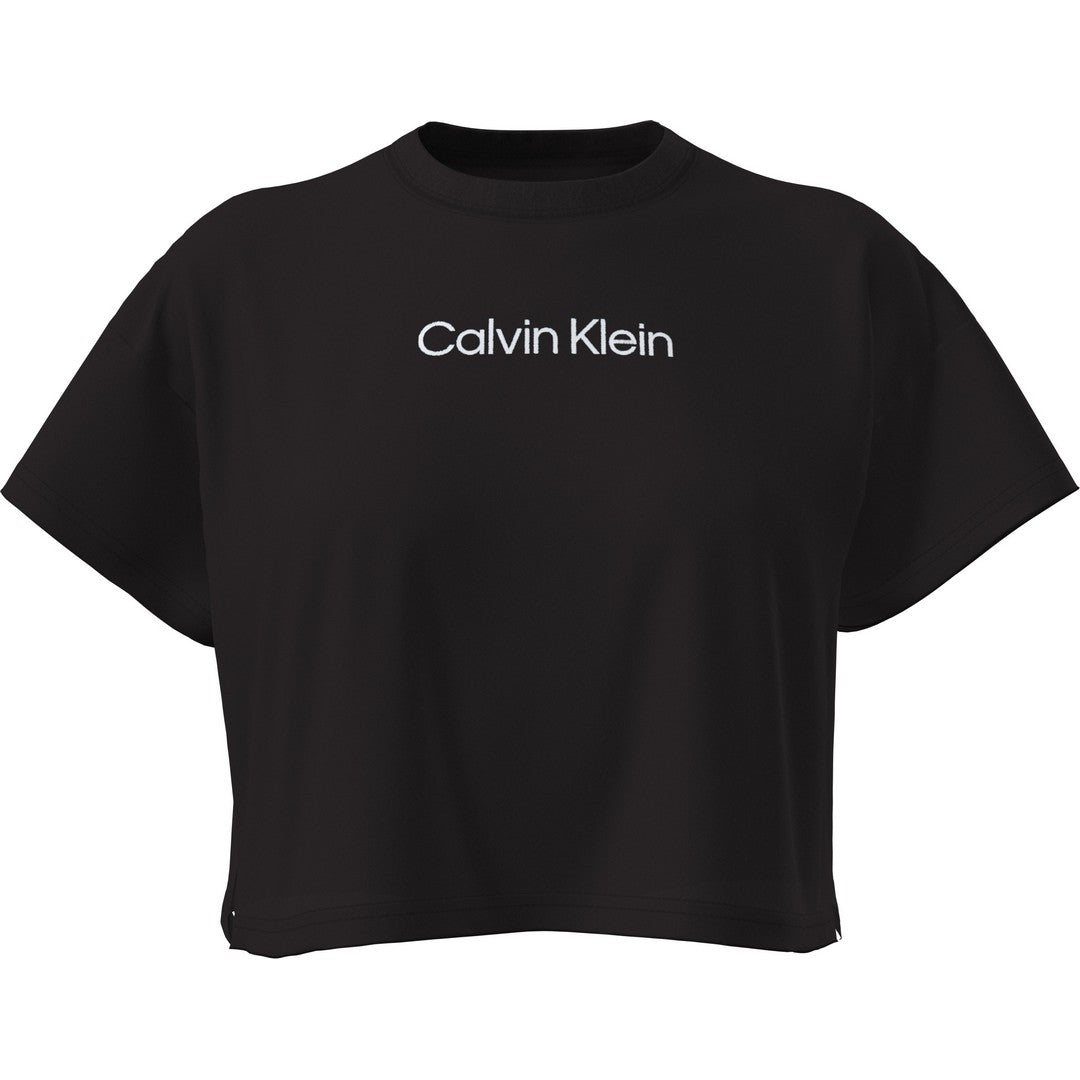 Calvin Klein Beachwear T-shirt Donna Crop Top - LV00Q61201-UB1