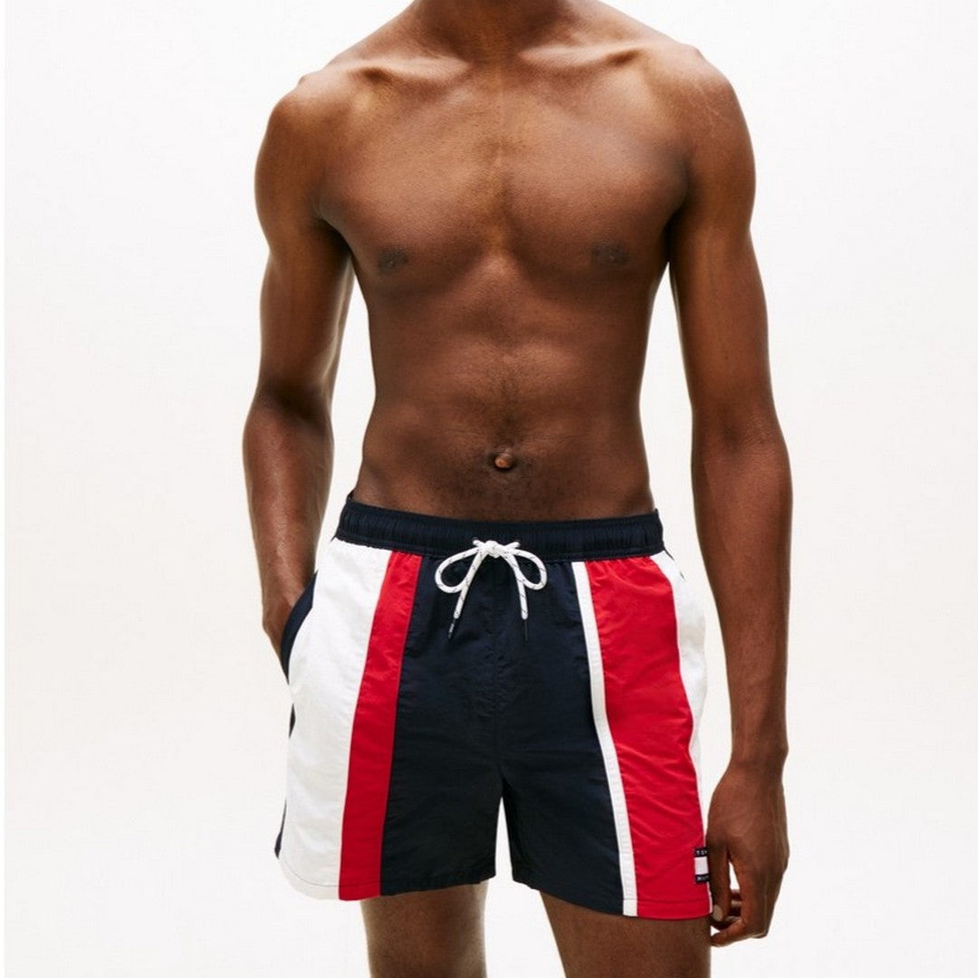 Tommy Hilfiger Beachwear Uomo Costume Pantaloncino Medio - UM0UM03740-DW5