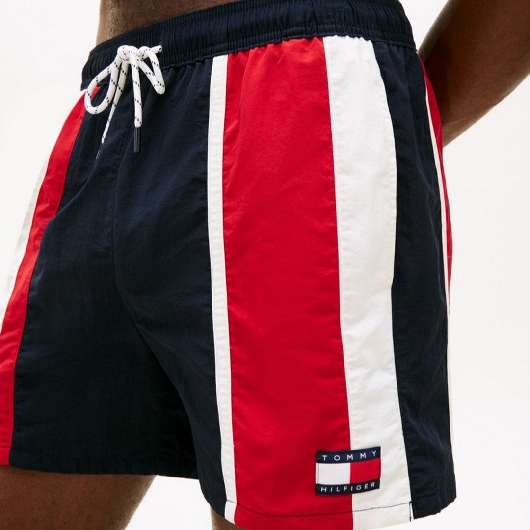 Tommy Hilfiger Beachwear Uomo Costume Pantaloncino Medio - UM0UM03740-DW5