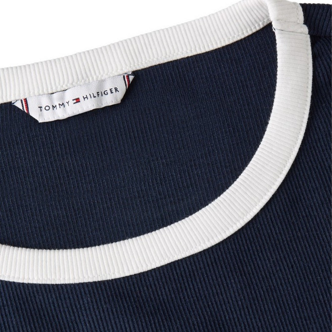 Tommy Hilfiger Beachwear Donna T-shirt Rib - UW0UW06307-C1G