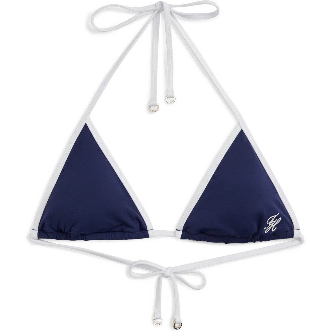 Tommy Hilfiger Beachwear Donna Top Bikini Triangolo Coppa - UW0UW06443-C7G