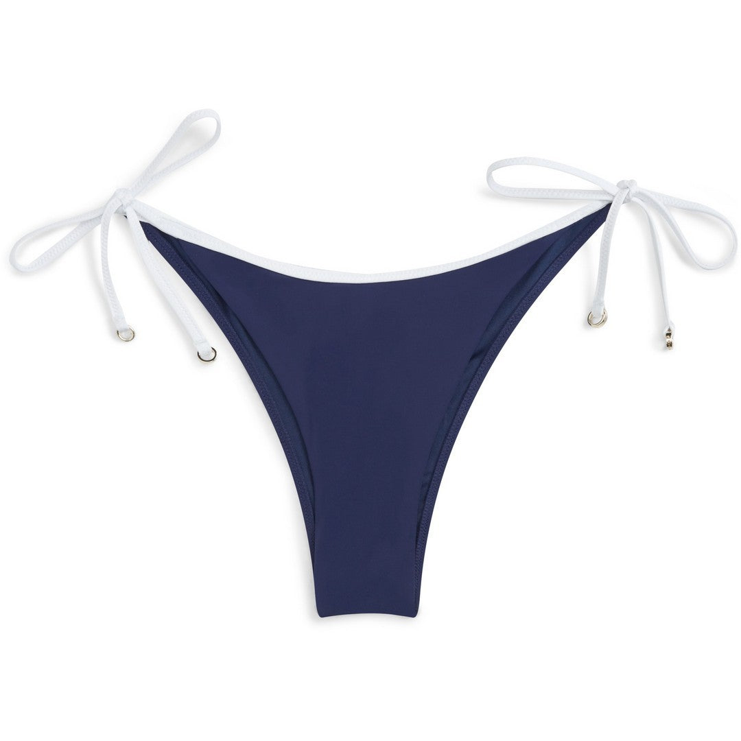 Tommy Hilfiger Beachwear Donna Slip Bikini Brasiliano Laccetti - UW0UW06448-C7G