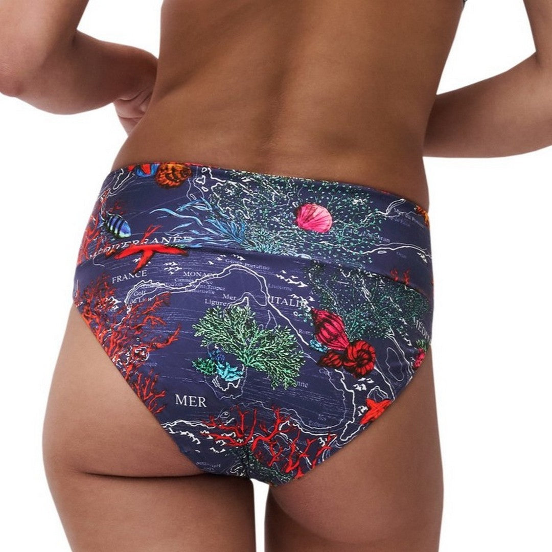 Chantelle Beachwear Donna Slip Bikini Culotte Vita Alta Regolabile Icon C16VC5-