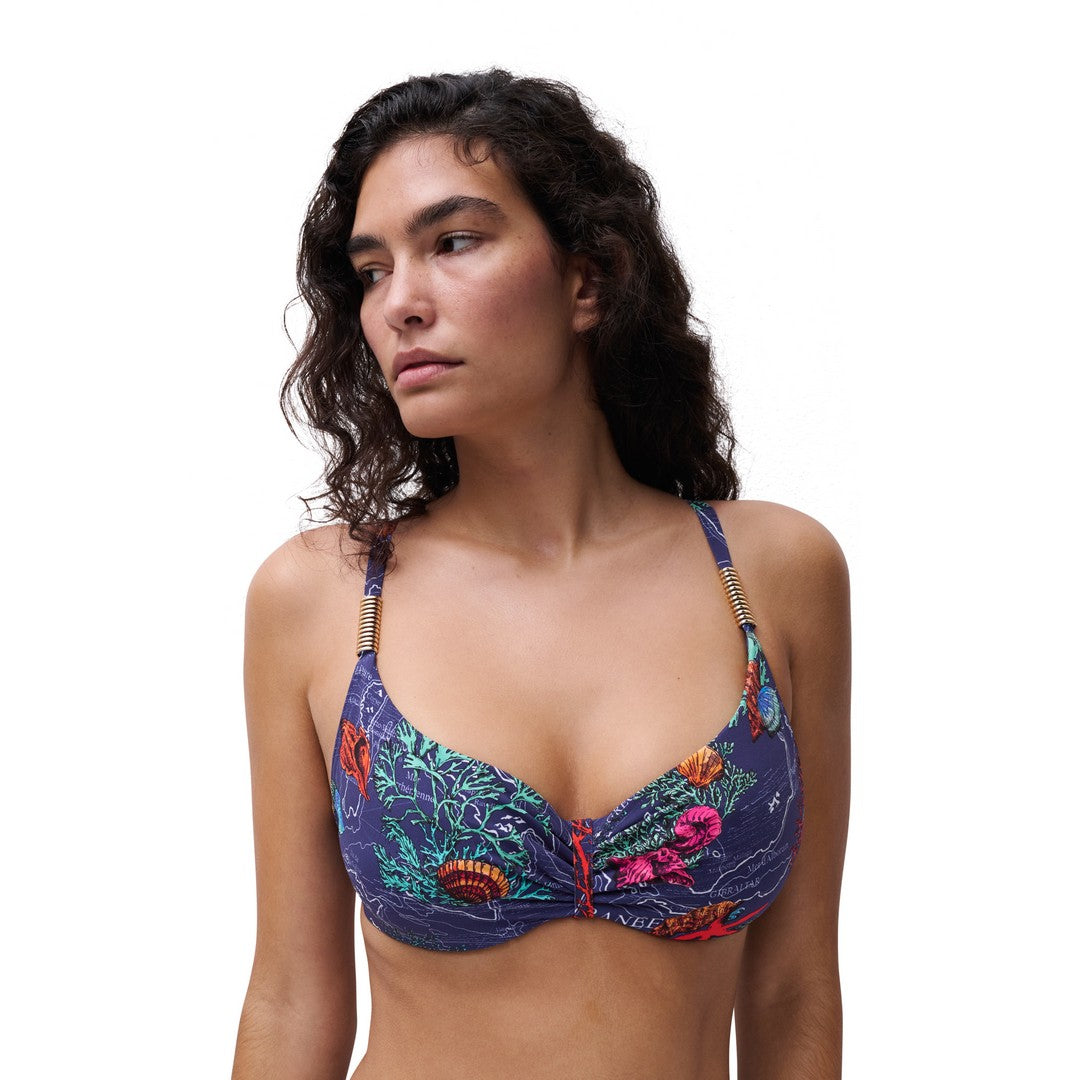 Chantelle Beachwear Donna Top Bikini Ferretto Icon C16VM0-C80