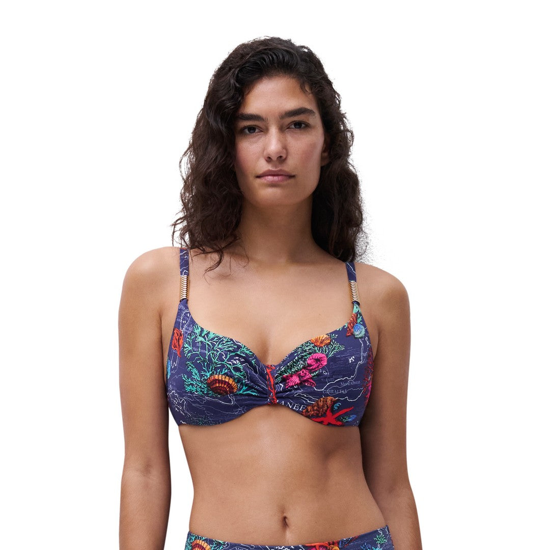 Chantelle Beachwear Donna Top Bikini Ferretto Icon C16VM0-C80