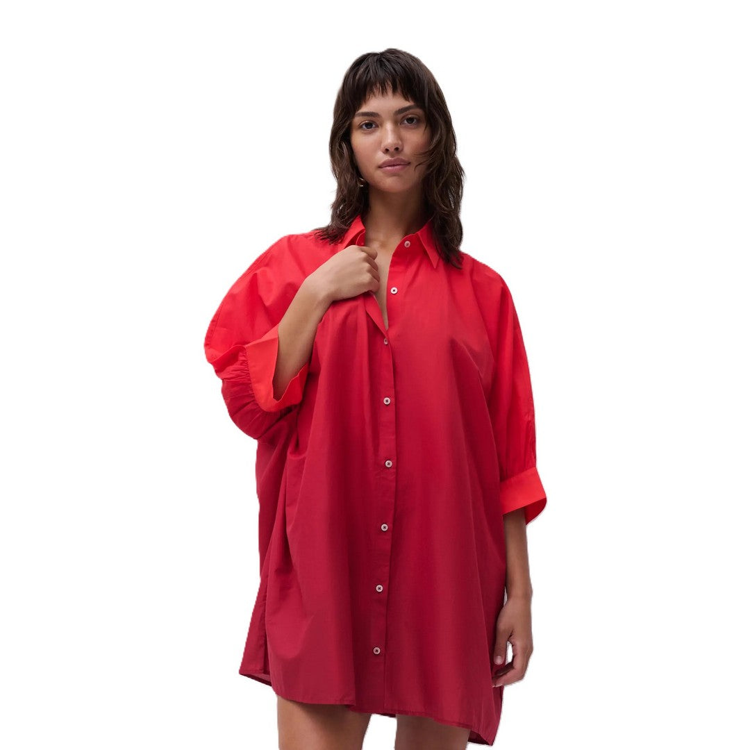 Chantelle Beachwear Donna Blusa Abbottonata Azura C1AHW5-D04