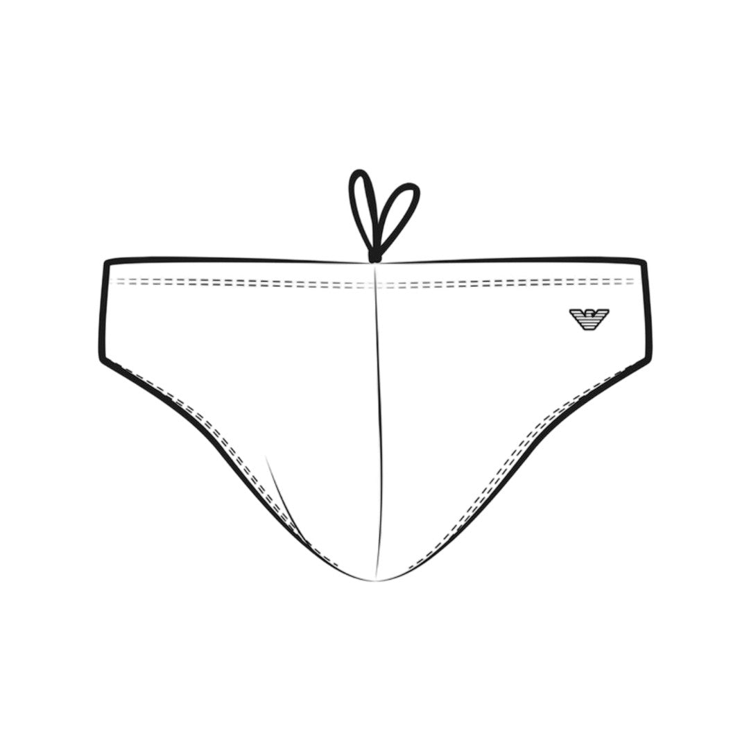 Emporio Armani Beachwear Uomo Slip Mare Essential - EM000570 AF20424 U0002