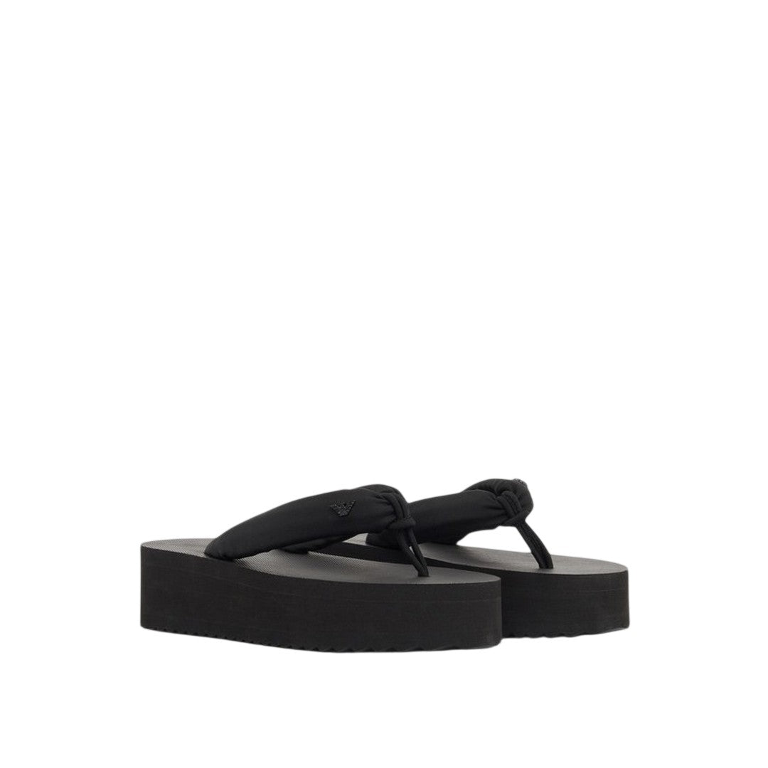 Emporio Armani Beachwear Infradito Donna Zeppa - EX000072 AF14514 UC001