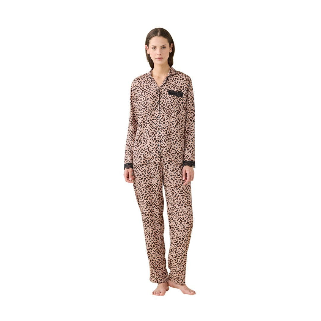 Noidinotte  Pigiama Donna Viscosa Manica Lunga