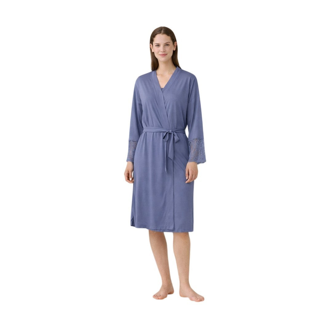 Noidinotte  Vestaglia Donna Modal Manica Lunga