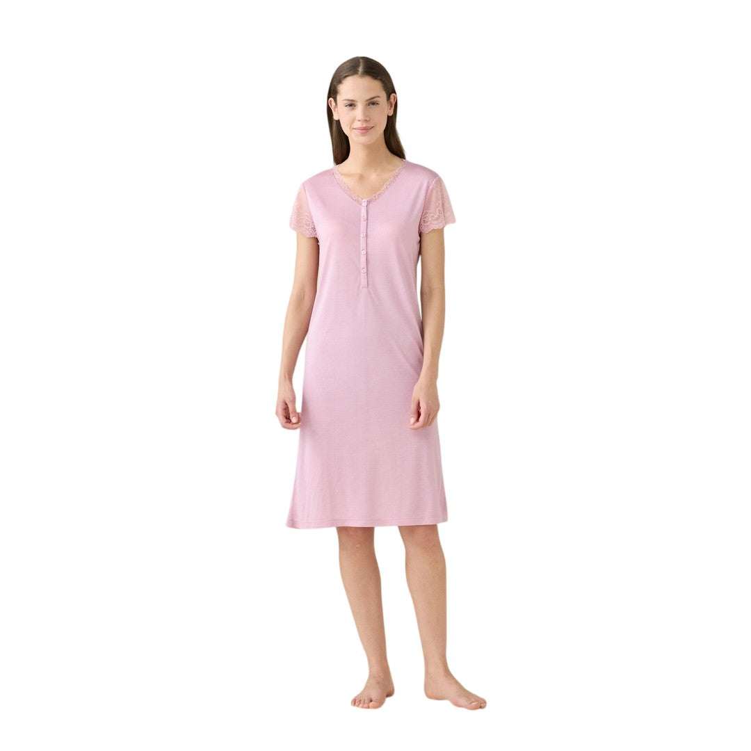 Noidinotte  Camicia Da Notte Donna Modal Manica Corta