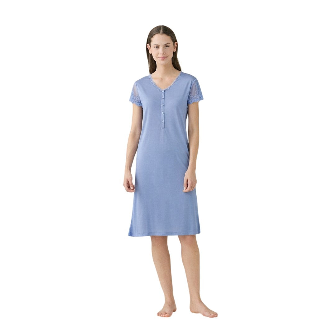 Noidinotte  Camicia Da Notte Donna Modal Manica Corta
