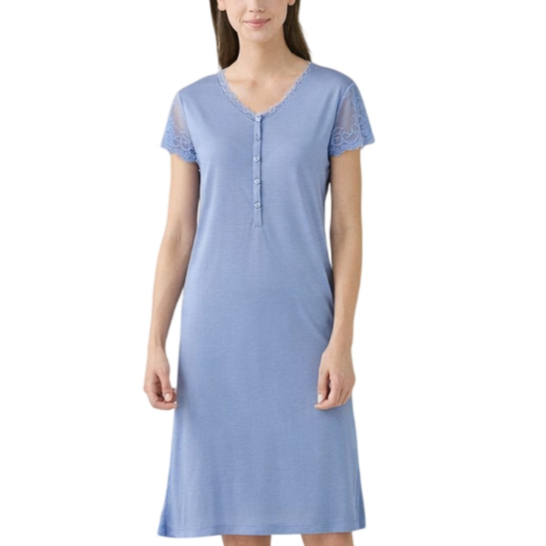 Noidinotte  Camicia Da Notte Donna Modal Manica Corta