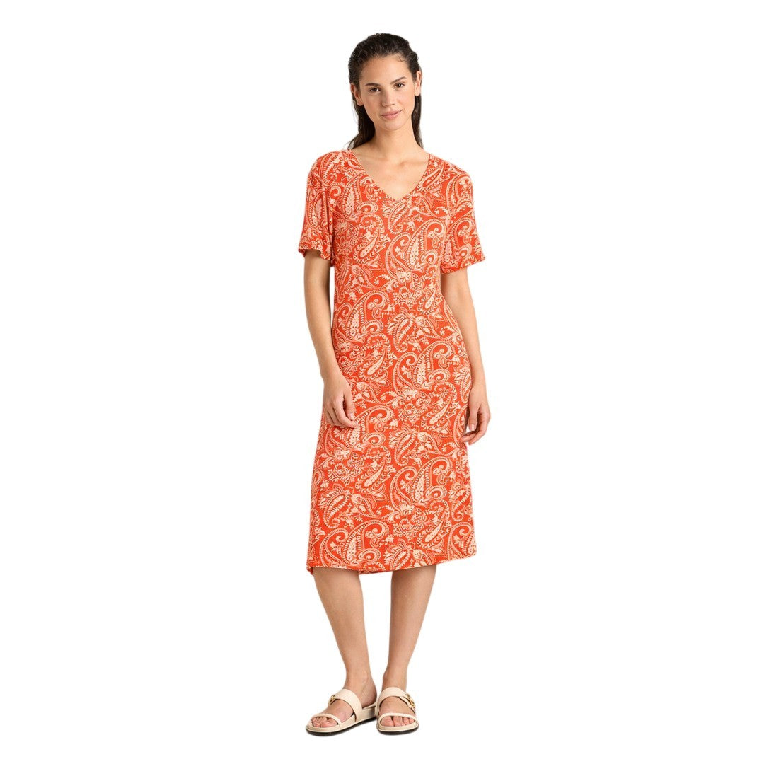 Noidinotte Abito Donna Manica Corta Jersey Di Viscosa Ed Elastane