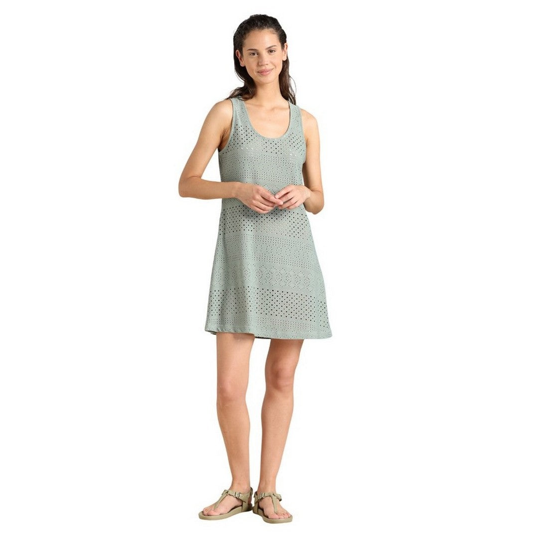 Noidinotte  Abito Donna Spalla Larga Poliestere Effetto Sangallo