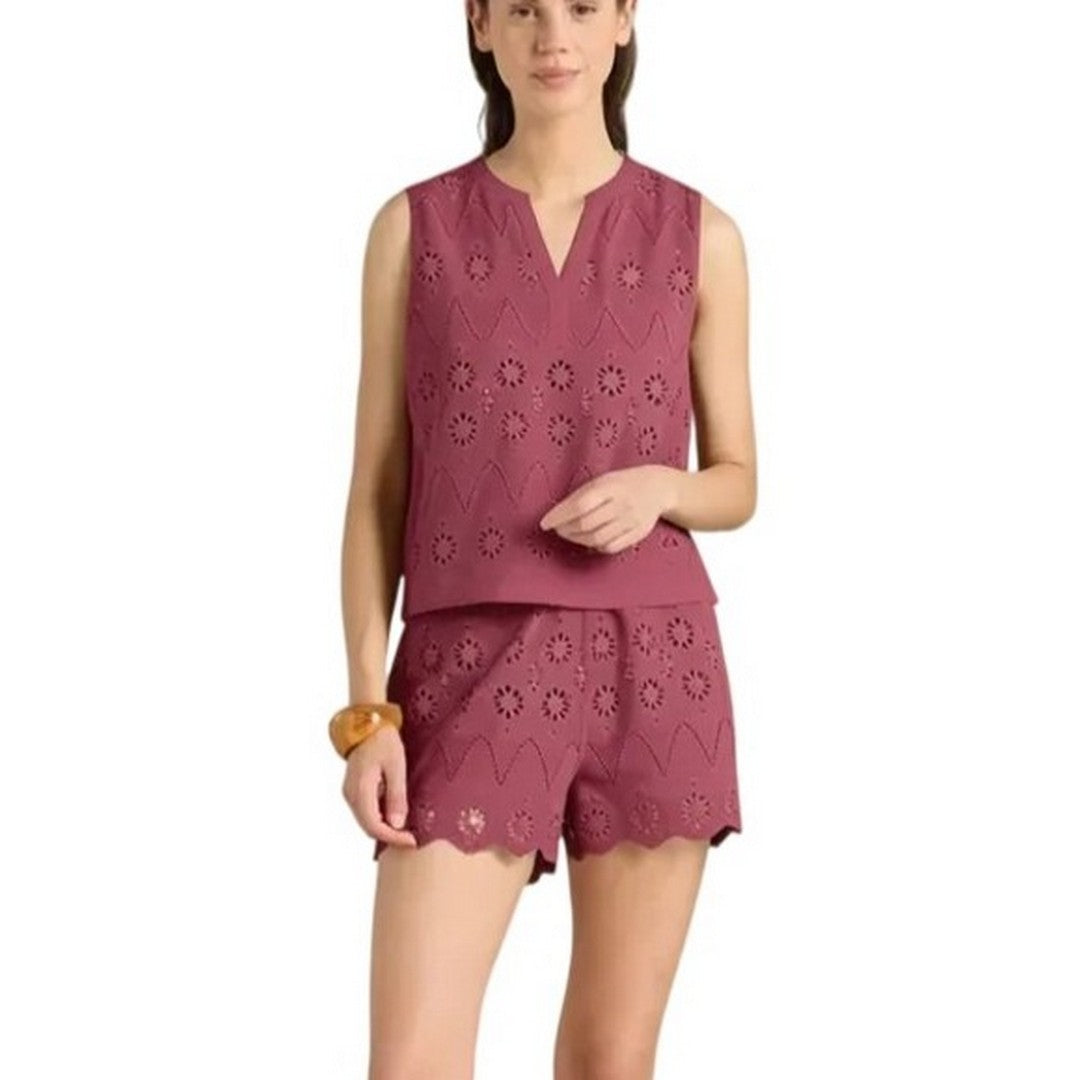 Noidinotte Completo Donna Giromanica Sangallo E Jersey Di Cotone