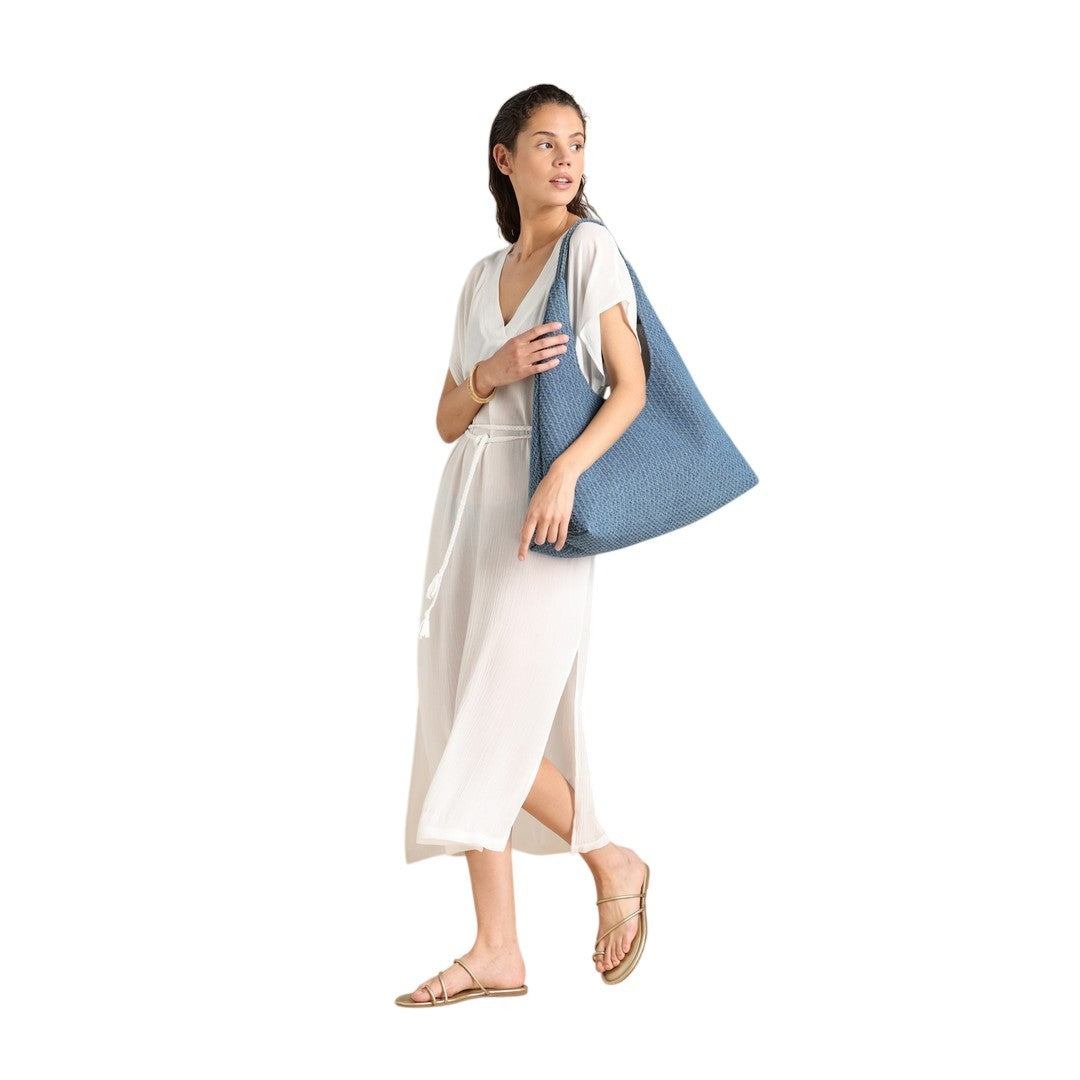 Noidinotte  Borsa Con Chiusura A Clips Cotone Poliestere