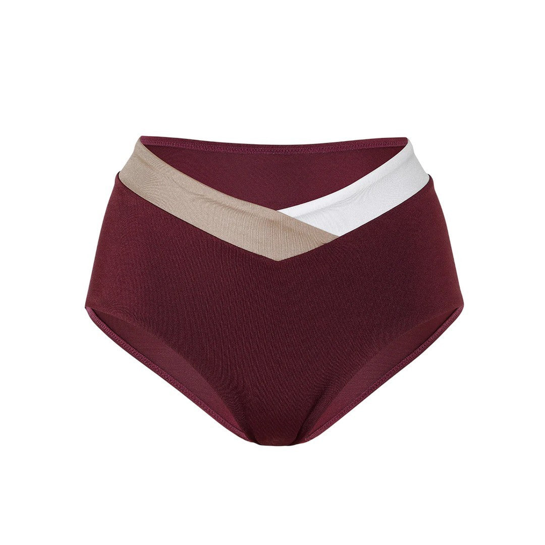 Lovable Beachwear Donna Slip Bikini Alto Shiny Colour Block 9L0DT9