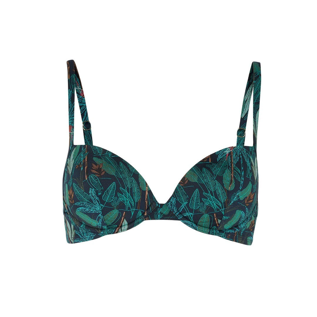 Lovable Beachwear Donna Top Bikini Ferretto Imbottito Printed Micro 9L0EM1