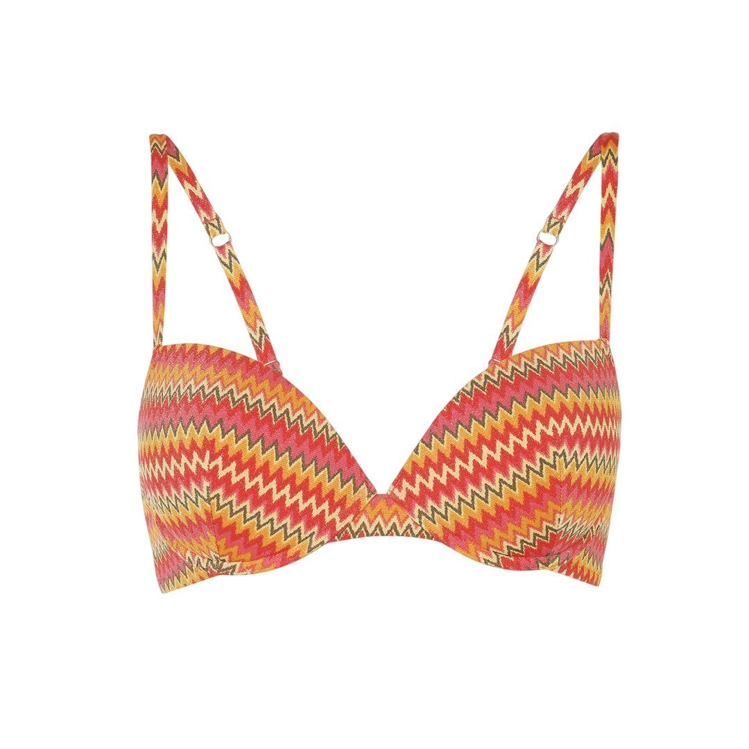 Lovable Beachwear Donna Top Bikini Ferretto Printed Lurex 9L0EMR
