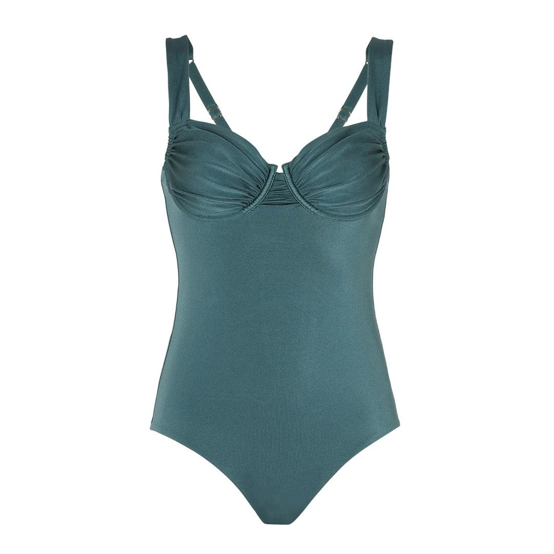 Lovable Beachwear  Donna Costume Intero Ferretto Plain Shiny Micro 9L0ENH